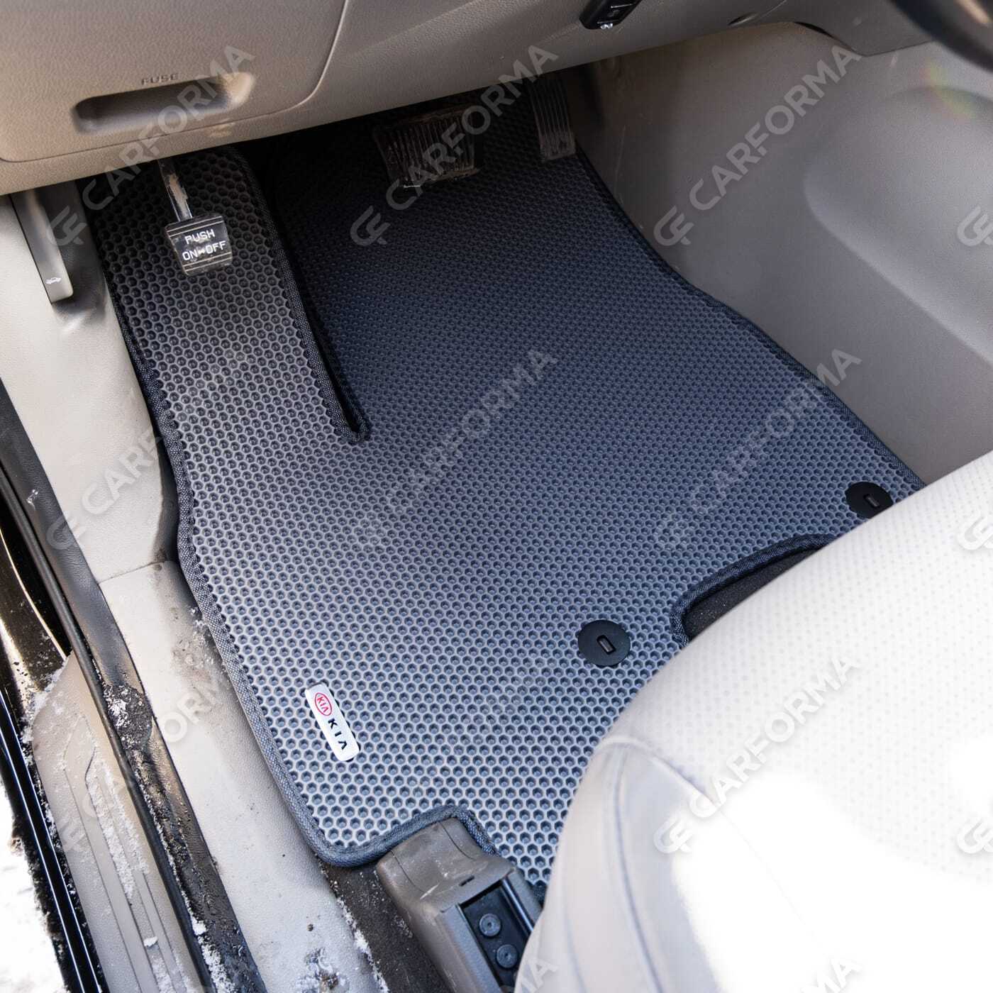 Ворсовые коврики на KIA Carnival III 7 мест 2014&nbsp;-&nbsp;2021 в Севастополе