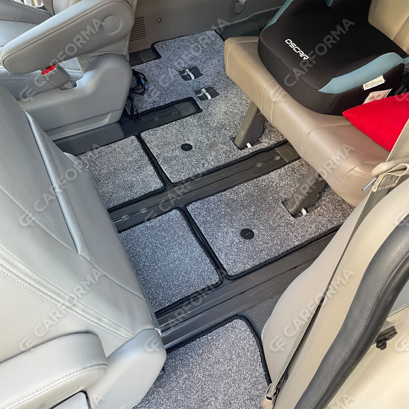 Ворсовые коврики на KIA Carnival III 7 мест 2014&nbsp;-&nbsp;2021 в Севастополе