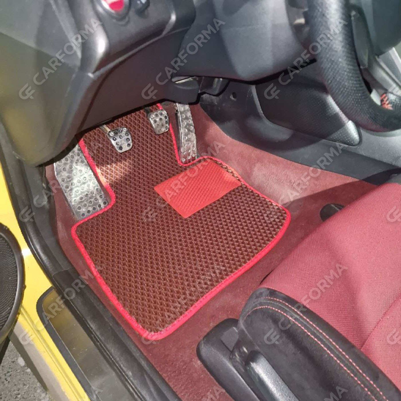 Ворсовые коврики на Honda Civic VIII 3d 2006&nbsp;-&nbsp;2011 в Севастополе