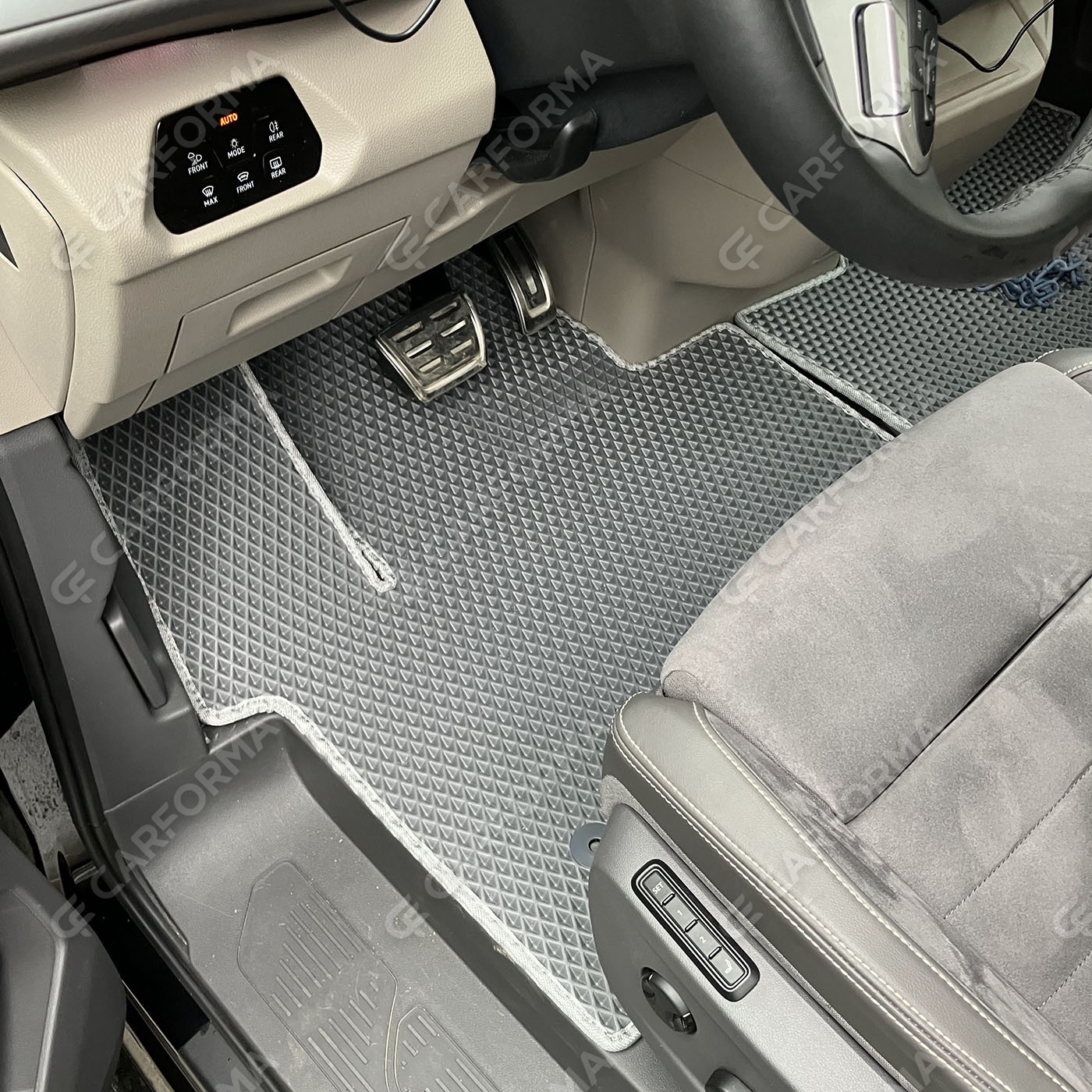 Ворсовые коврики на Volkswagen Multivan (T7) 2021&nbsp;-&nbsp;2026 в Севастополе