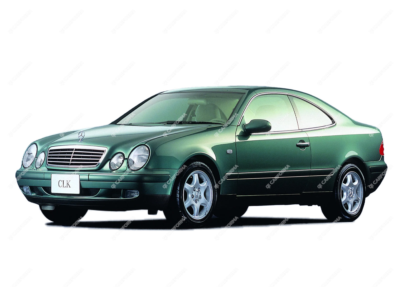Коврики на Mercedes CLK (C208) 1996 - 2003 на заказ с доставкой в Обоянь, Курская обл.