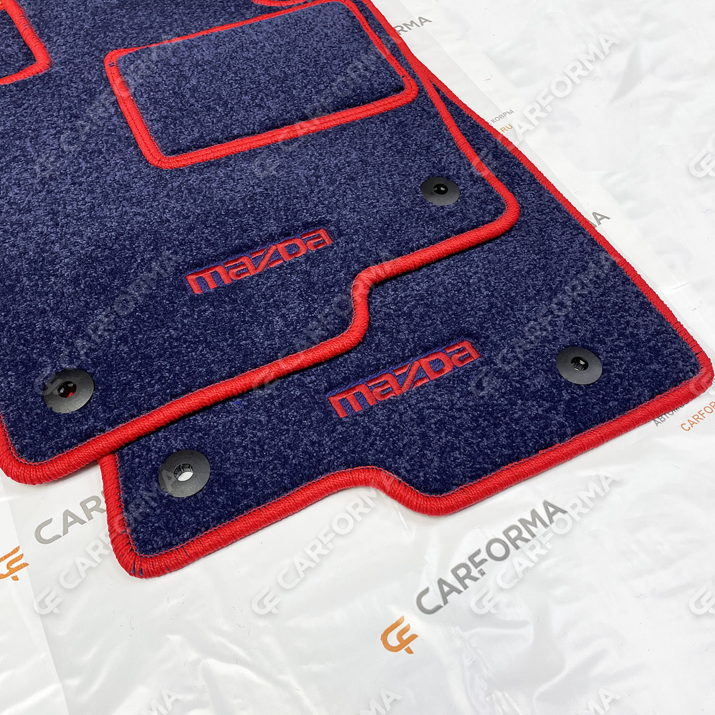 Ворсовые коврики на Mazda CX8 2017&nbsp;-&nbsp;2023 в Севастополе