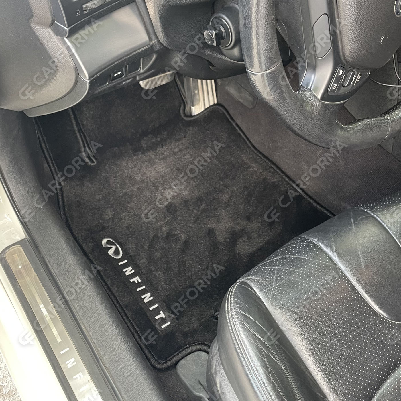Ворсовые коврики на Infiniti G IV Седан 2006&nbsp;-&nbsp;2014 в Севастополе