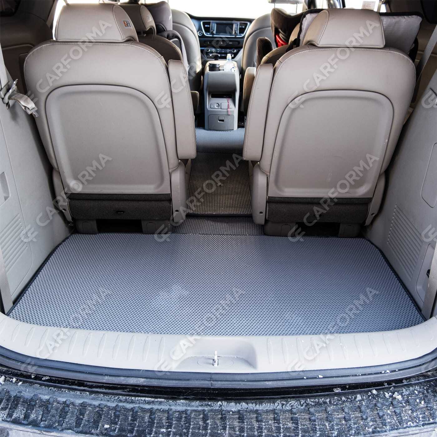 Коврики на KIA Carnival III 9 мест и 11 мест 2014&nbsp;-&nbsp;2021 в Севастополе