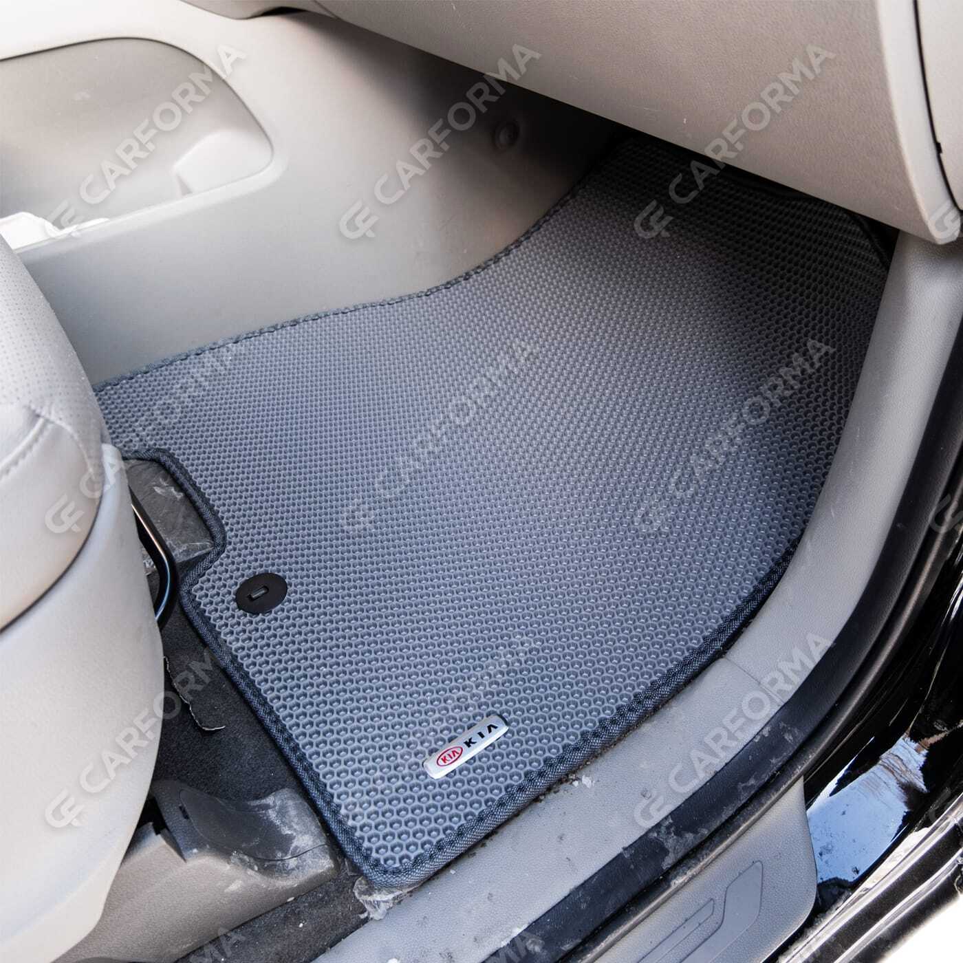 Ворсовые коврики на KIA Carnival III 7 мест 2014&nbsp;-&nbsp;2021 в Севастополе