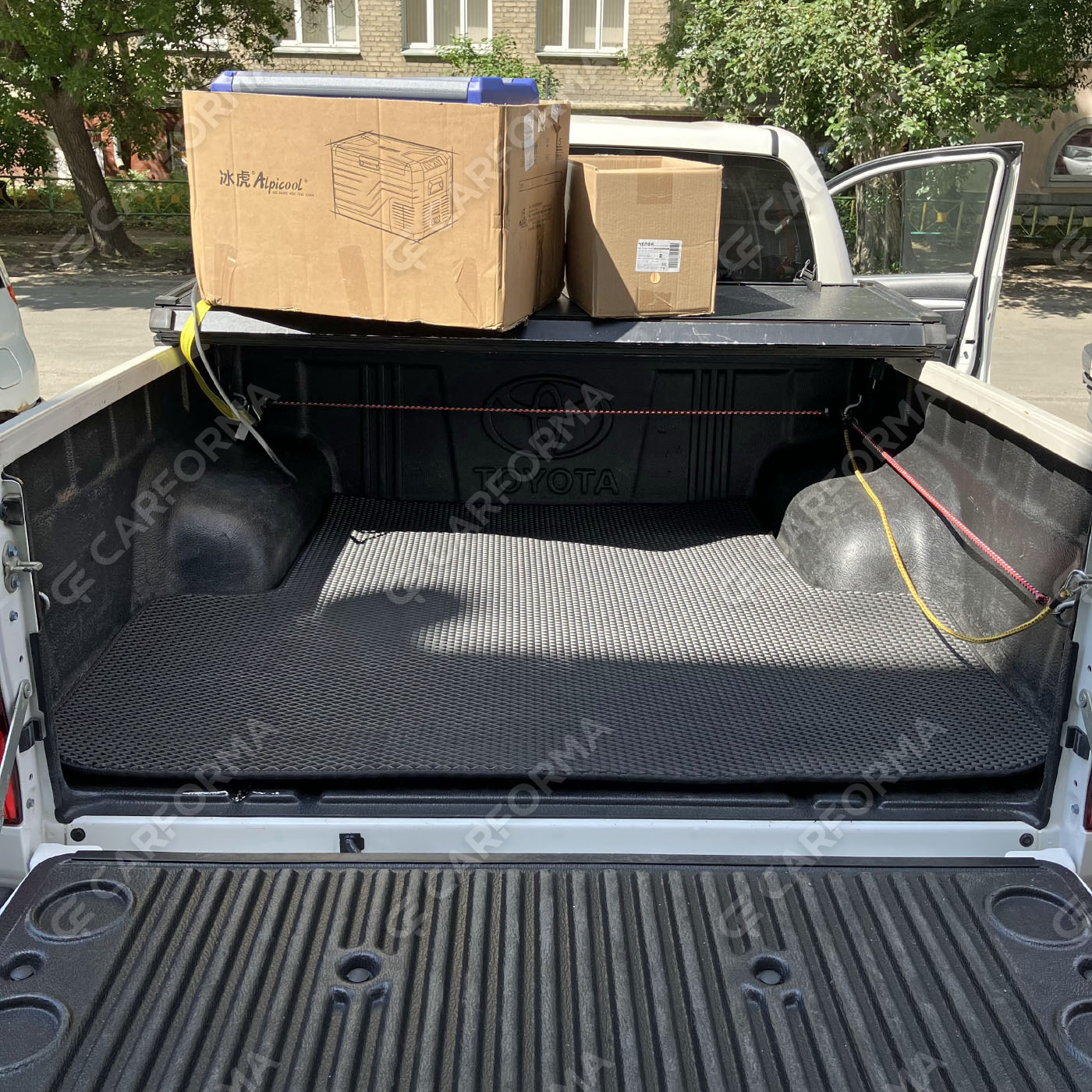 Ворсовые коврики на Toyota Hilux VII 2008&nbsp;-&nbsp;2015 в Севастополе