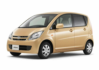 Ворсовые коврики на Daihatsu Move VI 2006 - 2010 в Севастополе Ворсовые коврики на Daihatsu Move VI 2006 - 2010 в Севастополе