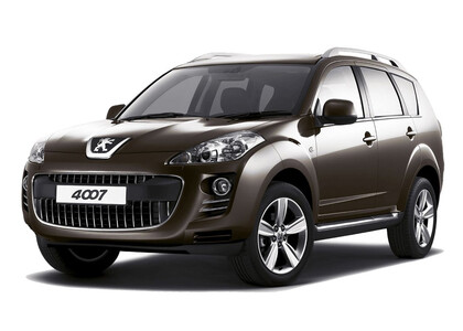 Ворсовые коврики на Peugeot 4007 2007 - 2012 в Севастополе