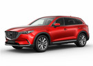 Ворсовые коврики на Mazda CX9 II 2015 - 2025 в Севастополе