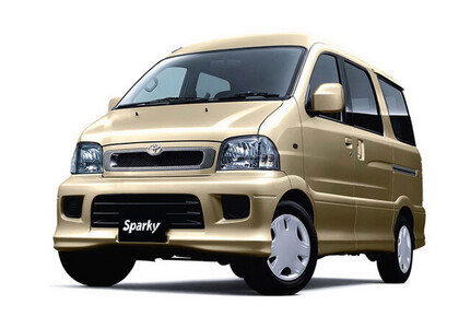 EVA коврики на Toyota Sparky 2000 - 2003 в Севастополе