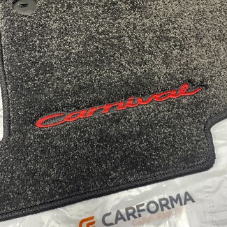 Ворсовые коврики на KIA Carnival III 7 мест 2014&nbsp;-&nbsp;2021 в Севастополе