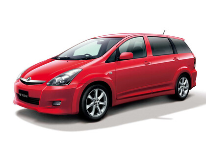Ворсовые коврики на Toyota Wish I 2003 - 2009 в Севастополе