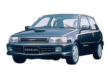 Ворсовые коврики на Toyota Starlet (P80) 1989 - 1995 в Севастополе