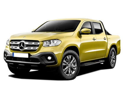 Ворсовые коврики на Mercedes X-Class 2017 - 2020 в Севастополе