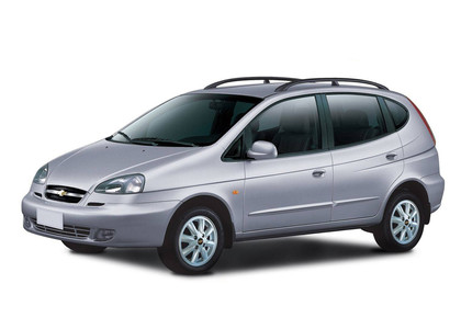 Ворсовые коврики на Chevrolet Rezzo 2004 - 2008 в Севастополе