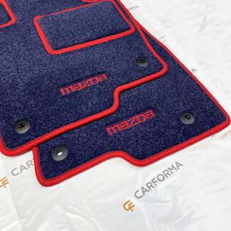 Ворсовые коврики на Mazda CX8 2017&nbsp;-&nbsp;2023 в Севастополе