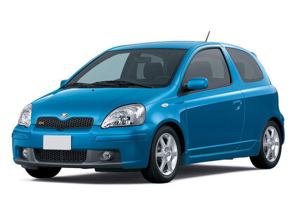 Ворсовые коврики на Toyota Vitz I 1998 - 2005 в Севастополе