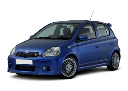 Ворсовые коврики на Toyota Yaris I 1999 - 2005 в Севастополе