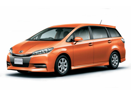 Ворсовые коврики на Toyota Wish II 2009 - 2017 в Севастополе
